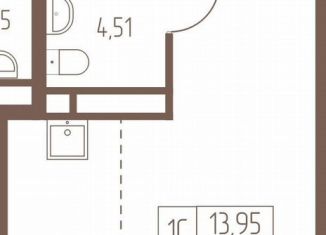 Продаю квартиру студию, 30.7 м2, Московская область