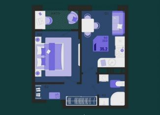 Продается 1-комнатная квартира, 33.3 м2, Республика Алтай, улица П.Л. Казанцева