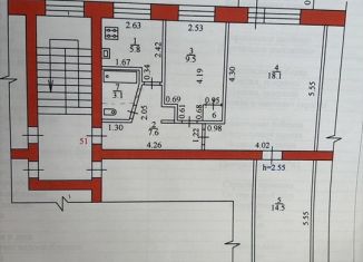 Продаю трехкомнатную квартиру, 59.2 м2, Благовещенск, Пограничная улица