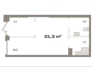 Помещение свободного назначения на продажу, 31.3 м2, Москва, жилой комплекс Квартал Герцена, к2, район Бирюлёво Восточное