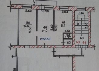 5-комнатная квартира на продажу, 95 м2, Абакан, улица Вяткина, 43