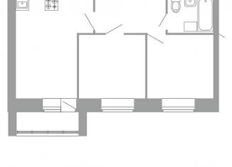 3-комнатная квартира на продажу, 43.8 м2, Кукмор, улица Степана Разина, 38Б