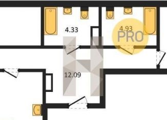 Продам двухкомнатную квартиру, 73.5 м2, Воронеж
