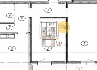 Продается 2-комнатная квартира, 62.4 м2, Воронеж, улица Загоровского, 5/1