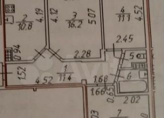 Продам трехкомнатную квартиру, 66.8 м2, Петергоф, Ропшинское шоссе, 3к5