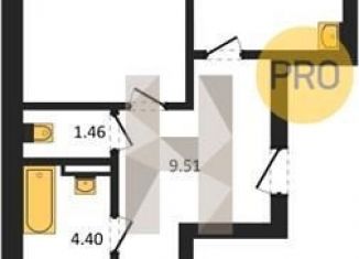 2-ком. квартира на продажу, 66.8 м2, Воронеж, улица Славы, 7