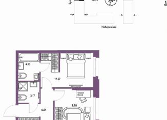 Продаю 3-комнатную квартиру, 58.2 м2, Тюмень, Береговая улица