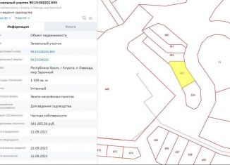 Продажа участка, 12 сот., поселок Лаванда