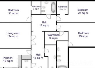 Аренда 4-комнатной квартиры, 185 м2, Москва, 3-я Тверская-Ямская улица, 25