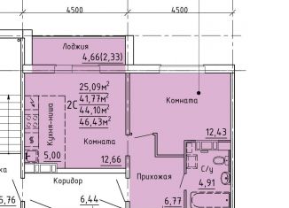 Продаю 2-ком. квартиру, 46 м2, посёлок Западный, улица имени Ефрейтора Потехина, 5