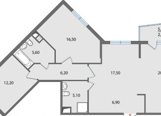 Продажа 4-комнатной квартиры, 91.4 м2, Липецкая область, улица Ф.С. Игнатьева, 33к1
