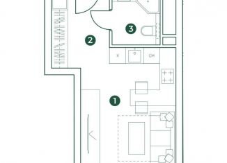 Продам квартиру студию, 26.6 м2, Москва, метро Петровско-Разумовская, Ботаническая улица