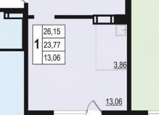 Квартира на продажу студия, 26 м2, Челябинск, Советский район, Ярославская улица, 28Г