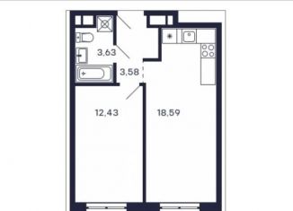 Продаю 1-комнатную квартиру, 38.2 м2, Красногорск, ЖК Тетрис