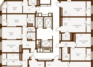 Продается 1-комнатная квартира, 36.6 м2, Екатеринбург, Чкаловский район