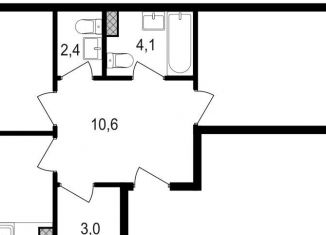 Продам 2-комнатную квартиру, 67.2 м2, Москва, Михалковская улица, 48с8, станция Коптево