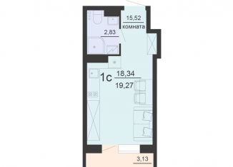 Продается 1-ком. квартира, 19.3 м2, Воронеж, Железнодорожный район