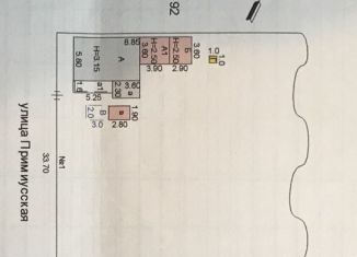 Продам дом, 52.5 м2, село Шапошниково, Примиусская улица, 90