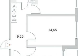 Продам 2-комнатную квартиру, 53.7 м2, городской посёлок Янино-1, ЖК Ясно-Янино