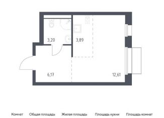 Продается квартира студия, 25.9 м2, поселение Филимонковское, жилой комплекс Квартал Марьино, к1