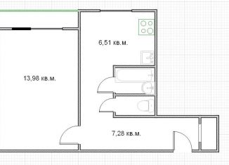 Продается 1-ком. квартира, 32.7 м2, Саранск, Ярославская улица, 10