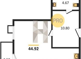 Продается квартира студия, 44.9 м2, посёлок Солнечный, посёлок Солнечный, 2