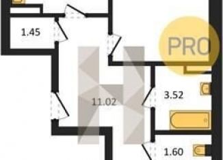 Продажа 2-комнатной квартиры, 68.4 м2, Воронеж, Коминтерновский район, улица Славы, 7