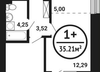 Продаю 1-ком. квартиру, 35.2 м2, Уфа, Кировский район