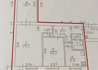 Сдам 3-комнатную квартиру, 64 м2, Санкт-Петербург, проспект Ветеранов, 152к1