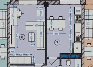 Продается однокомнатная квартира, 42.9 м2, Махачкала, улица Энергетиков, 19