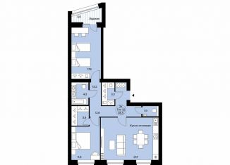 Продается 3-ком. квартира, 86.5 м2, Сыктывкар, Октябрьский проспект, 137