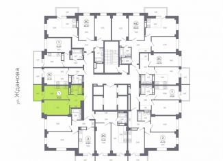 1-ком. квартира на продажу, 38.6 м2, Ростов-на-Дону, Советский район