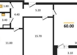 Продам двухкомнатную квартиру, 60 м2, Воронеж, Ленинградская улица, 17