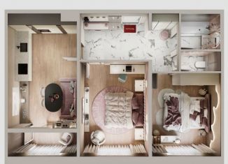 Продажа 2-комнатной квартиры, 69.8 м2, Курская область