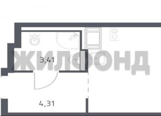 Продам однокомнатную квартиру, 20.6 м2, Санкт-Петербург, Красносельское шоссе, 48, Красносельский район