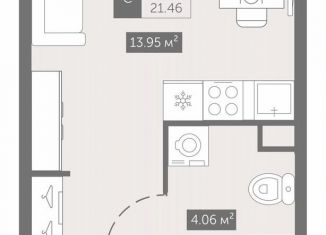 Продажа квартиры студии, 21.5 м2, Санкт-Петербург