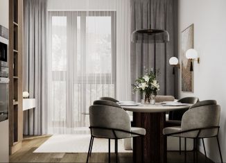 1-комнатная квартира на продажу, 42.3 м2, Курская область, улица Павлуновского