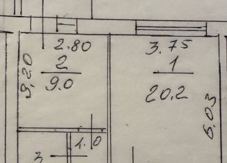 Продаю 1-ком. квартиру, 39 м2, Казань, улица Восстания, 101