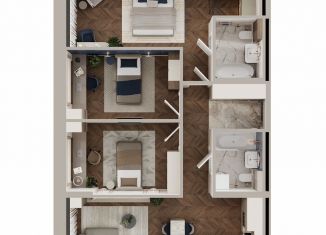 Продам 3-комнатную квартиру, 86.3 м2, Республика Башкортостан, улица Аксакова, 14