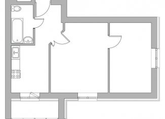 Продается 2-комнатная квартира, 47.2 м2, деревня Куюки, Молодёжная улица, ЖК Новые Куюки