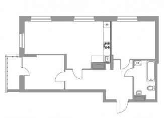 Двухкомнатная квартира на продажу, 67.4 м2, Татарстан