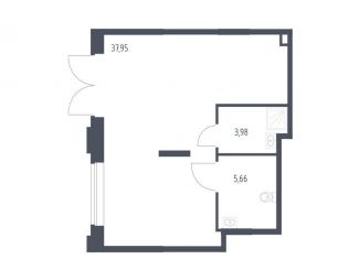 Продажа помещения свободного назначения, 47.59 м2, Москва, ЖК Верейская 41, 3.2, ЗАО