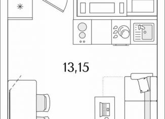 Продаю квартиру студию, 20.7 м2, Санкт-Петербург