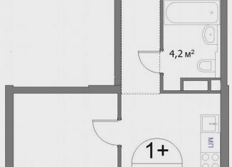 1-ком. квартира на продажу, 43.2 м2, Нижегородская область