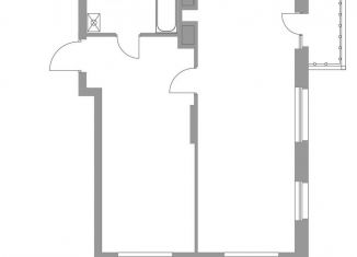 Однокомнатная квартира на продажу, 56.8 м2, Татарстан