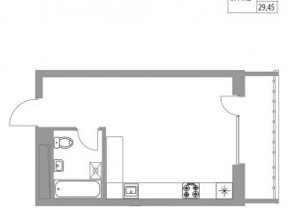 Продается квартира студия, 29.5 м2, Татарстан