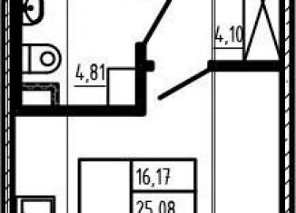 Продам квартиру студию, 25.1 м2, Сертолово