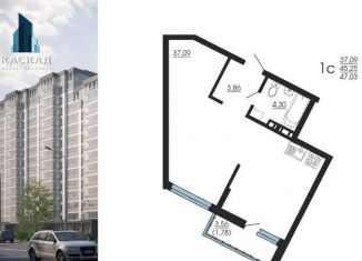 Квартира на продажу студия, 47 м2, Воронеж, улица Димитрова, 131