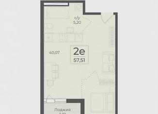 Продается 1-ком. квартира, 60.2 м2, Крым