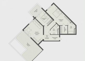 Продам 2-ком. квартиру, 143.9 м2, Крым